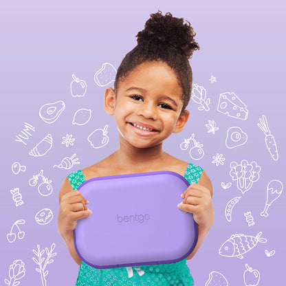 Bentgo® Chill Kids Lunch & Snack Box - Purple