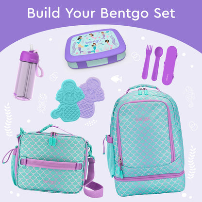 Bentgo Kids Prints Lunch Box - Mermaids in the Sea | Build Your Bentgo Set