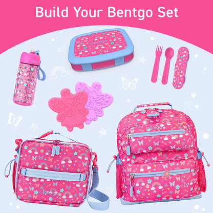 Bentgo® Kids Water Bottle - Rainbows and Butterflies | Build Your Bentgo Set