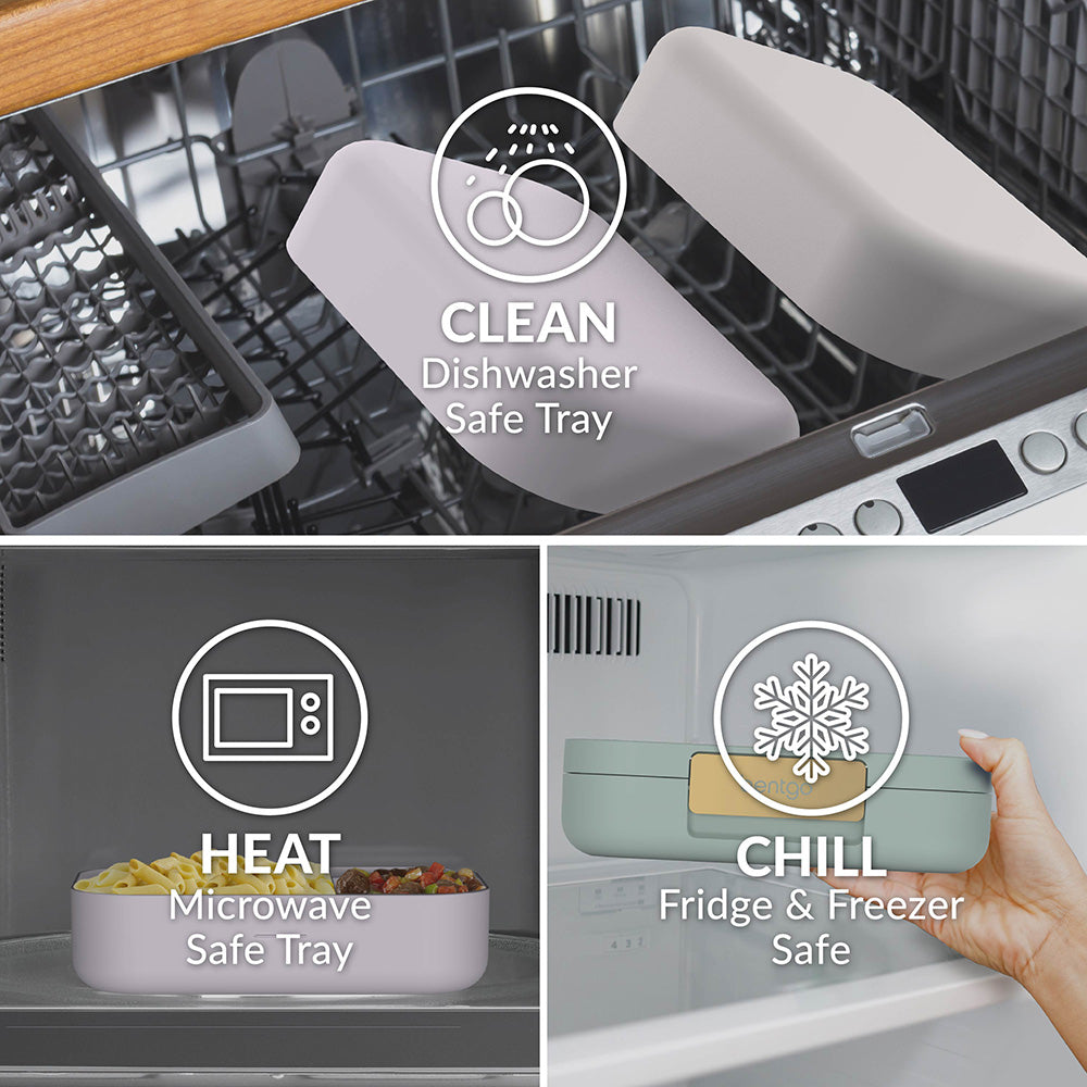 Bentgo® Modern Lunch Box - Orchid | Dishwasher, Microwave, Fridge & Freezer Safe