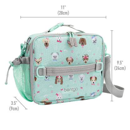 Bentgo Kids Prints Lunch Box & Bag - Puppy Love